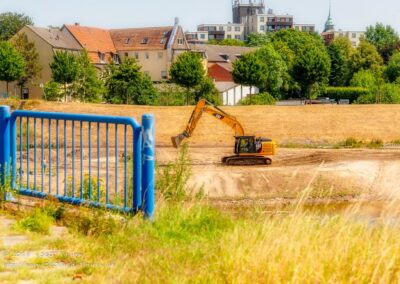 Renaturierung der Ems mit Stückenschneider