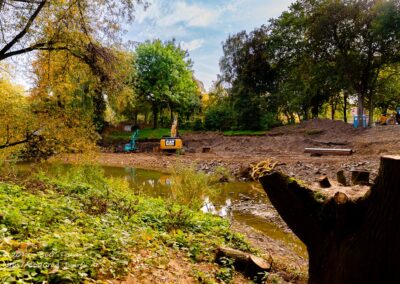 Neubau einer Fischaufstiegsanlage von Stückenschneider