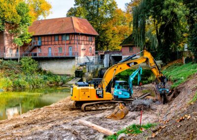 Neubau einer Fischaufstiegsanlage von Stückenschneider