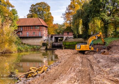 Neubau einer Fischaufstiegsanlage von Stückenschneider
