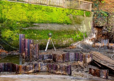 Neubau einer Fischaufstiegsanlage von Stückenschneider
