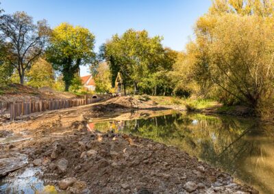 Neubau einer Fischaufstiegsanlage von Stückenschneider