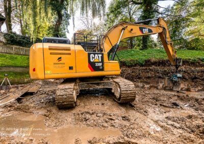 Neubau einer Fischaufstiegsanlage von Stückenschneider