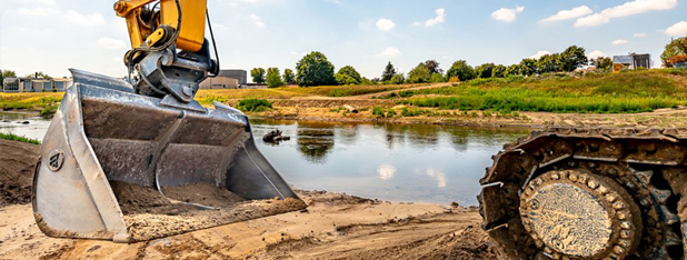 Renaturierung und Wasserbau mit Stückenschneider